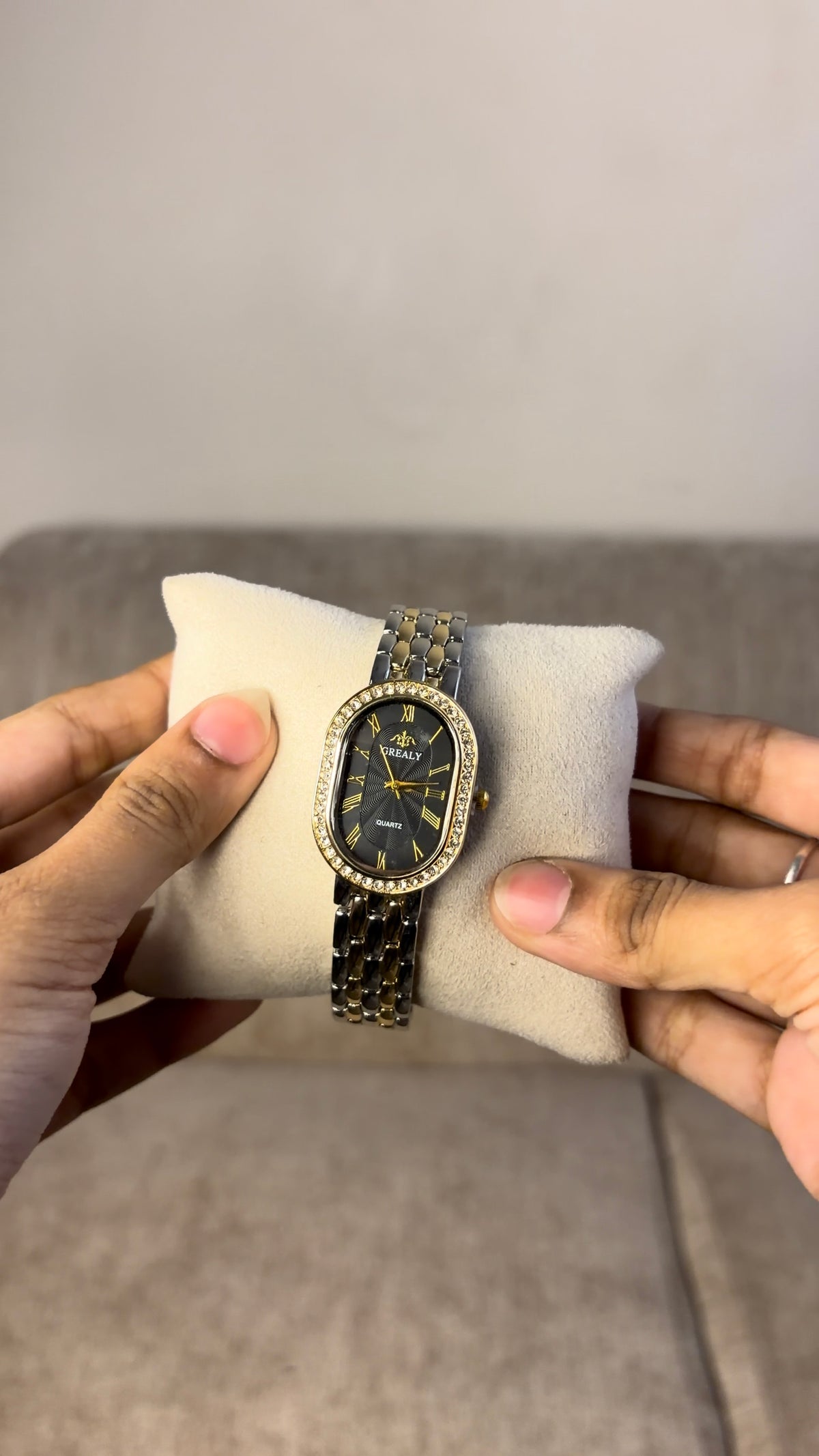 Grealy Mix Strap Black Dial