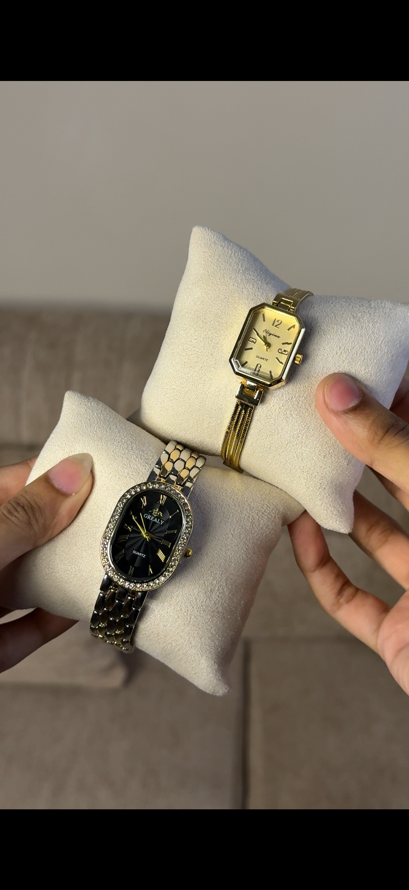 GREALY Black silver +Get 1 cartier belt watch (70% off)