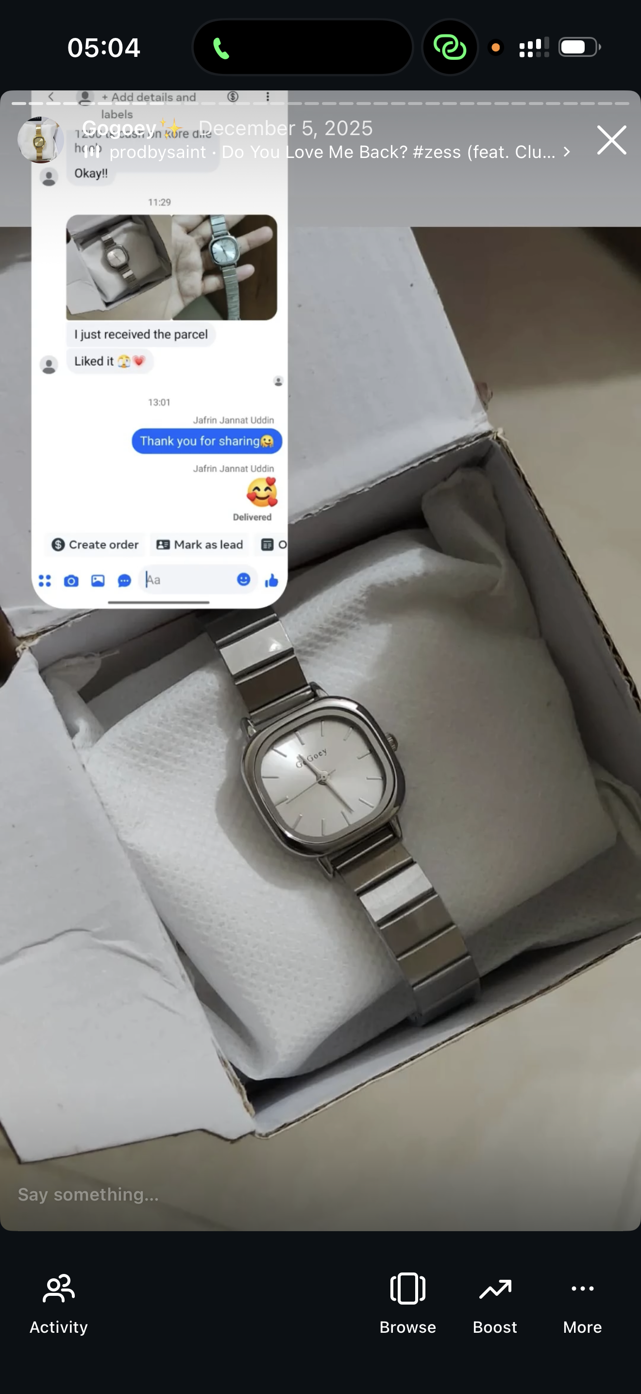 (Gogoey silver square combo) Buy 1 Watch ⌚
Get 2 Jewellery FREE 💍🍀
(Ring + Clover Bracelet)