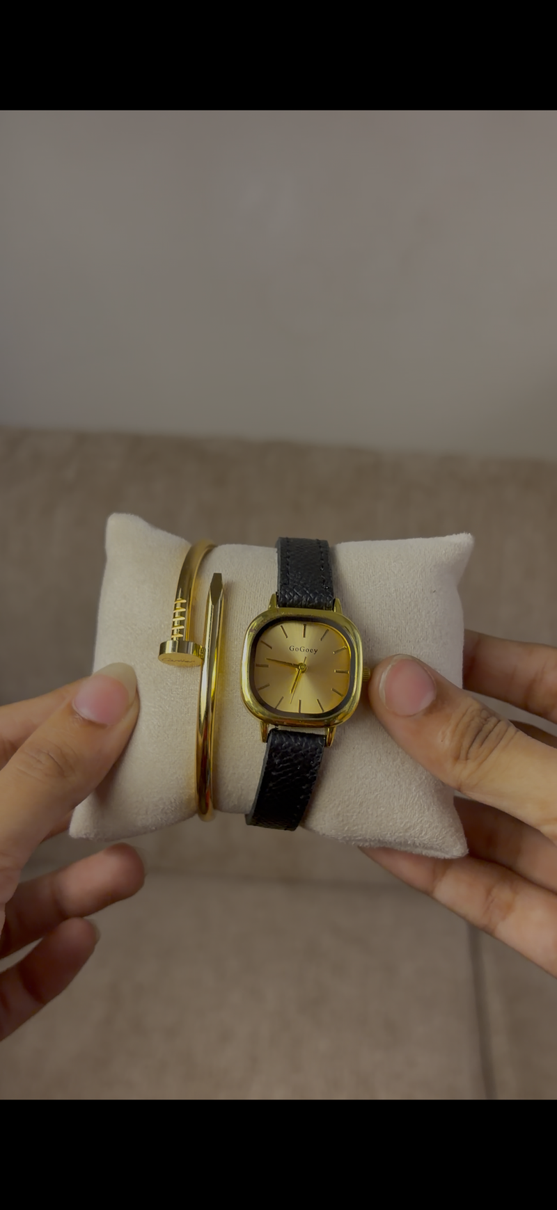 Watch + cartier nail bracelet  free