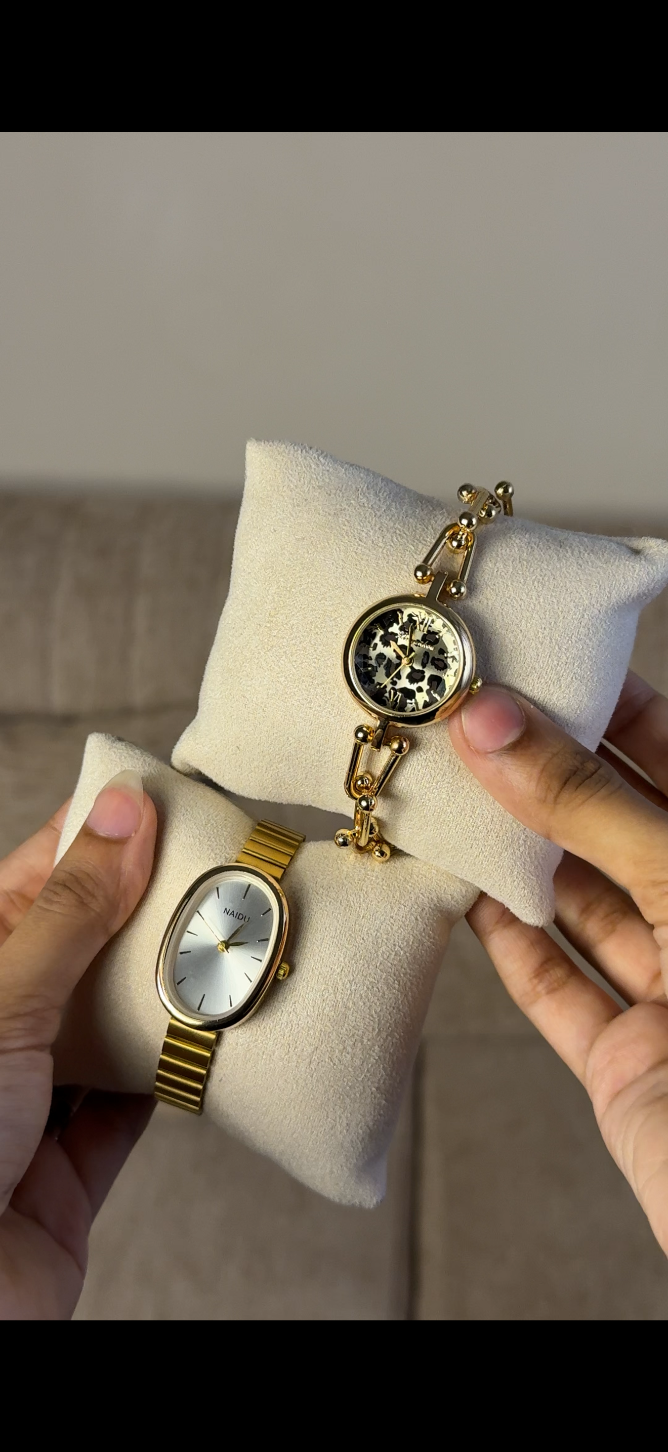 Naidu oval + Get 1 Cartier belt watch (70% off)