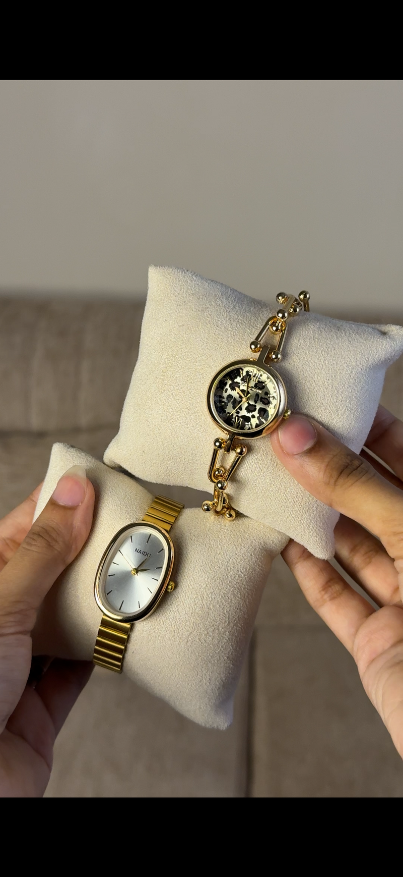 Naidu oval + Get 1 Watch (70% Off)