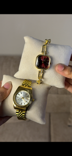Gogey Queno Gold + get 1 Cartier belt watch (70% off)