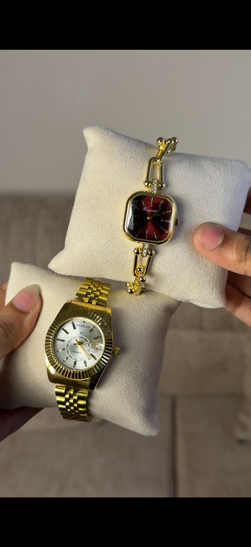 KASRLUO Gold+ Get 1 Cartier belt watch (70% off)