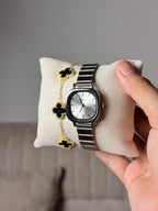 Gogoey silver square + Clover Bracelet (Free)+ Mystery Ring (Free)