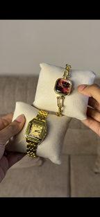 QURTZ Gold + Get 1 Cartier belt watch (70% off)
