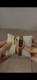 Watch + cartier nail bracelet  free