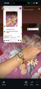 Naidu oval + Clover Bracelet (Free)+ Mystery Ring (Free)