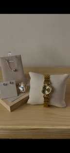 Watch + Necklace (Free) + Earing (Free) + Mystery Ring (Free)