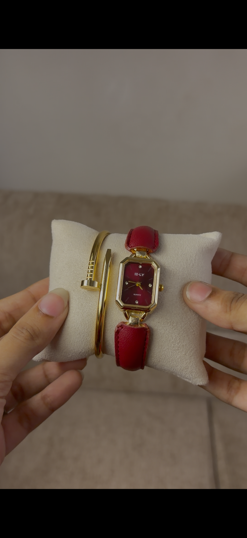 Watch + Cartier  nail bracelet  free