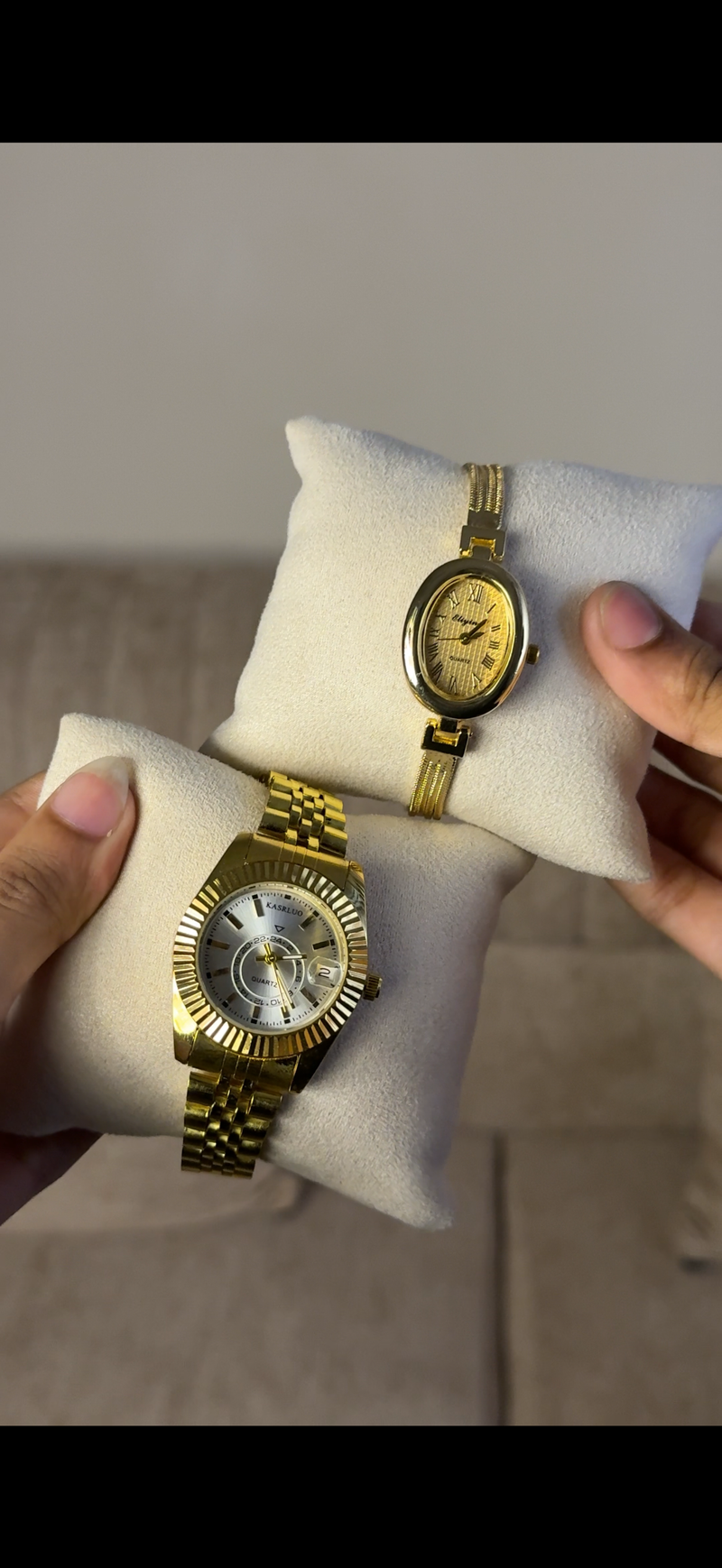 Gogey Queno Gold + get 1 Cartier belt watch (70% off)