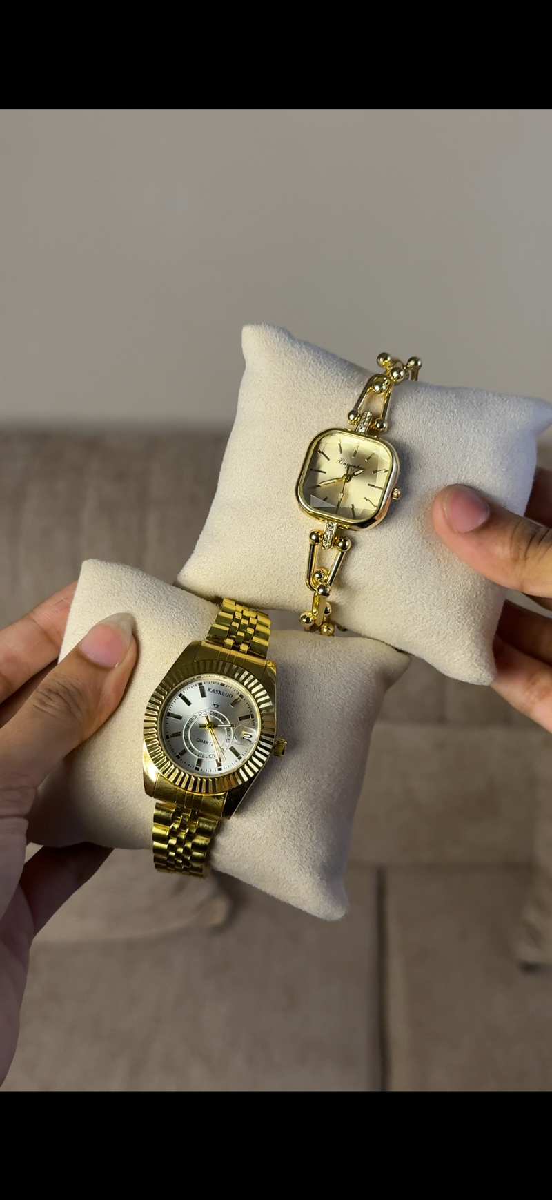 Gogey Queno Gold + get 1 Cartier belt watch (70% off)