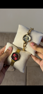 Naidu  red dial + Get 1 cartier belt watch (70% off)
