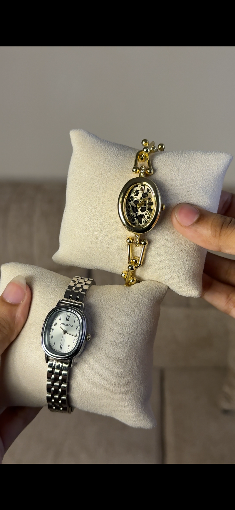 Doukou silver + Get 1 watch with  (70% off)