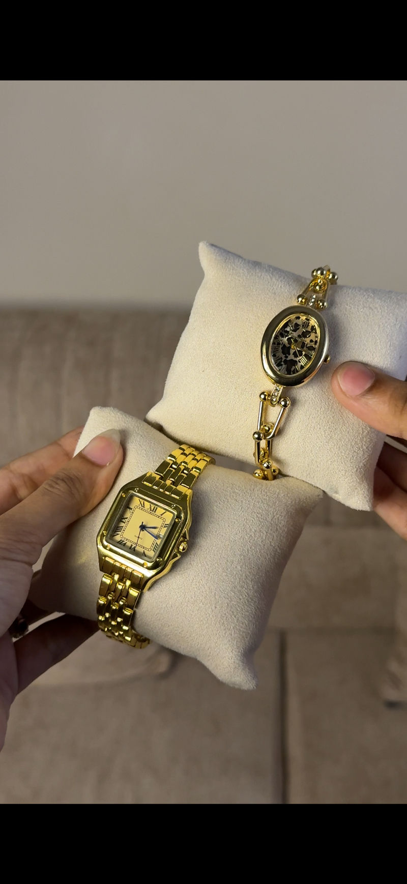 QURTZ Gold + Get 1 Cartier belt watch (70% off)