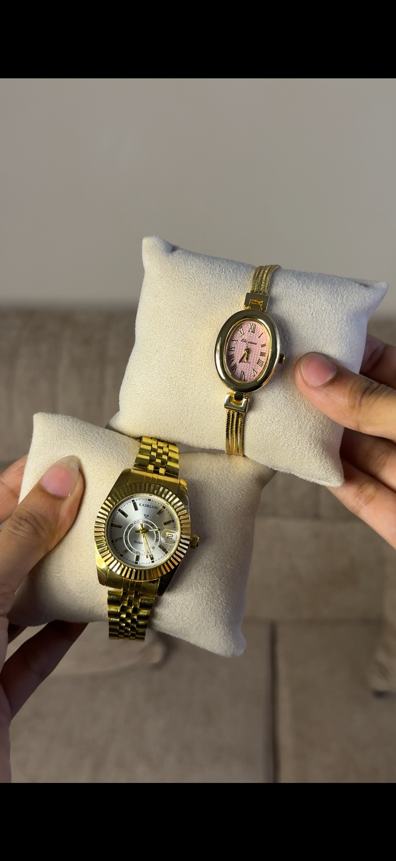Gogey Queno Gold + get 1 Cartier belt watch (70% off)