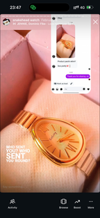 (Golden snakehead combo) Buy 1 Watch ⌚
Get 2 Jewellery FREE 💍🍀
(Ring + Clover Bracelet