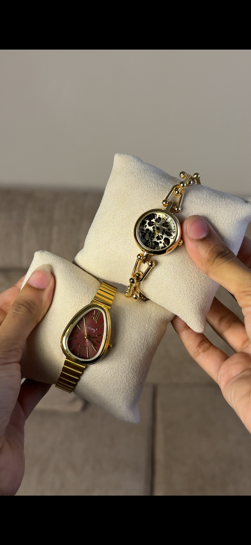 Maroon snakehead + Get 1 Watch (70% Off)