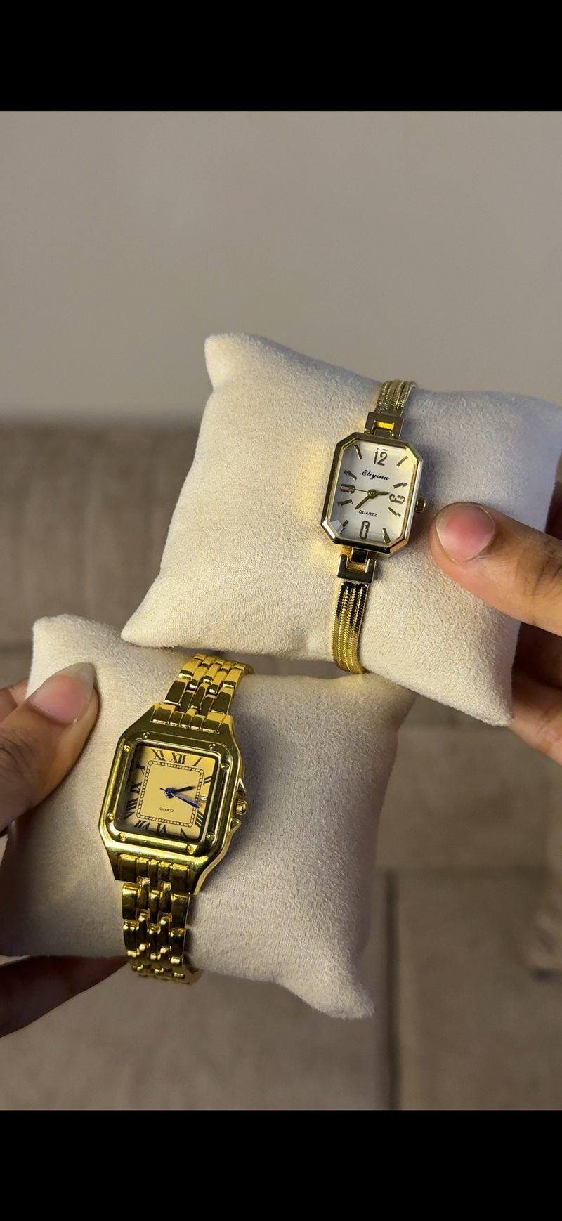 QURTZ Gold + Get 1 Cartier belt watch (70% off)