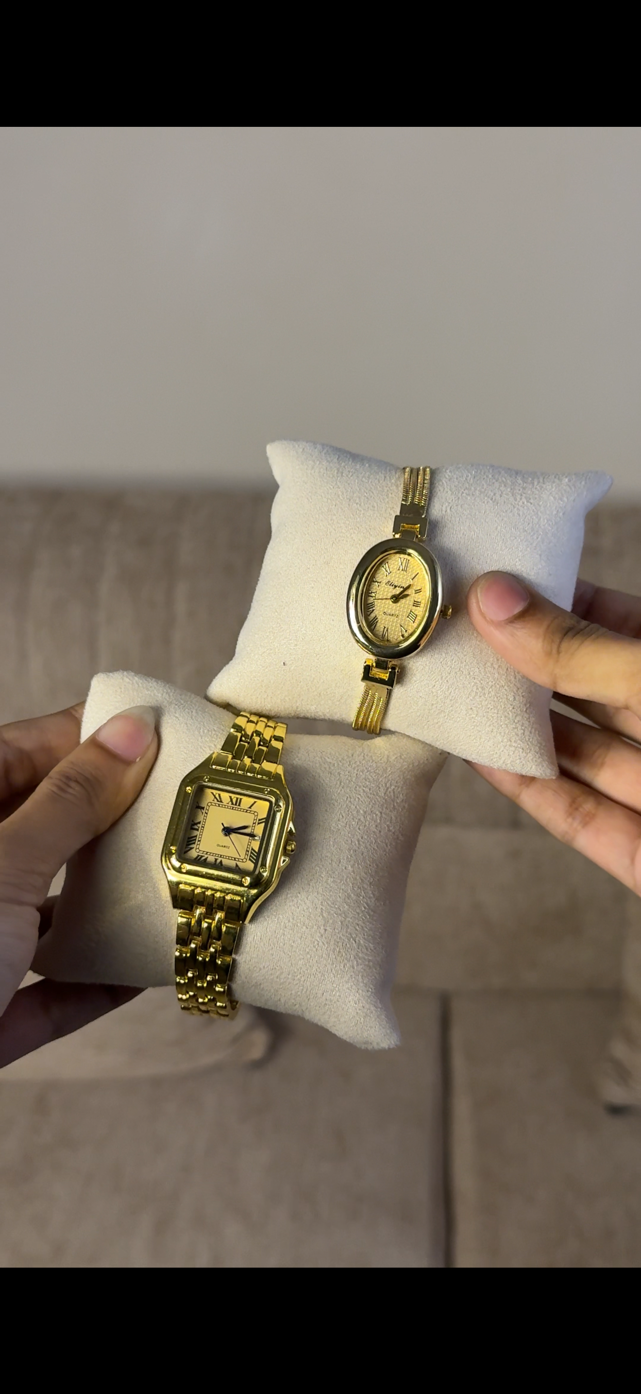 QURTZ Gold + Get 1 Cartier belt watch (70% off)