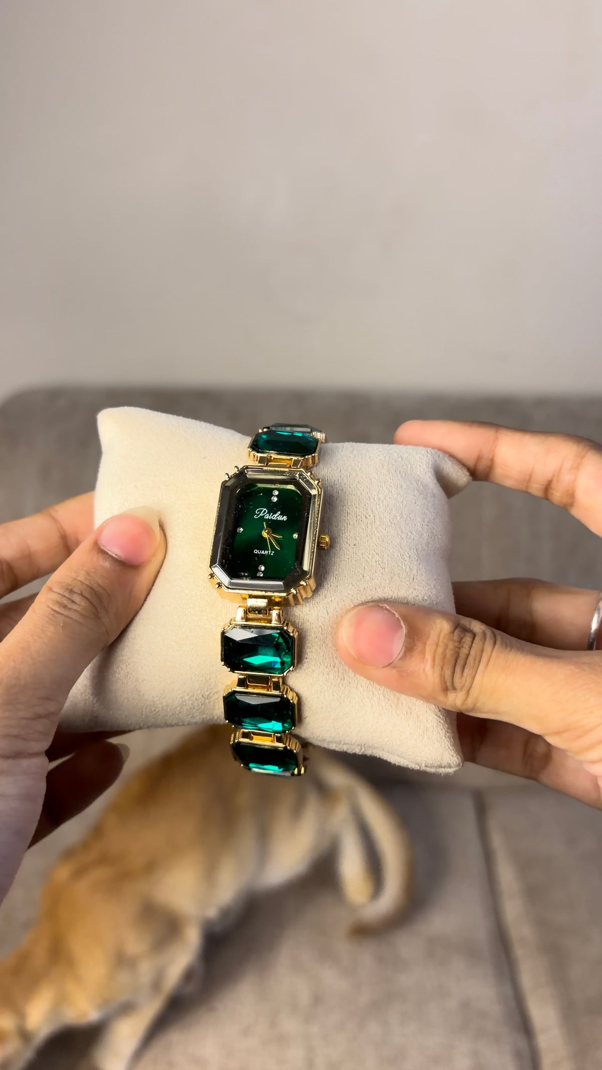 Emerald Stone Green