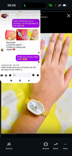 Naidu oval + Clover Bracelet (Free)+ Mystery Ring (Free)