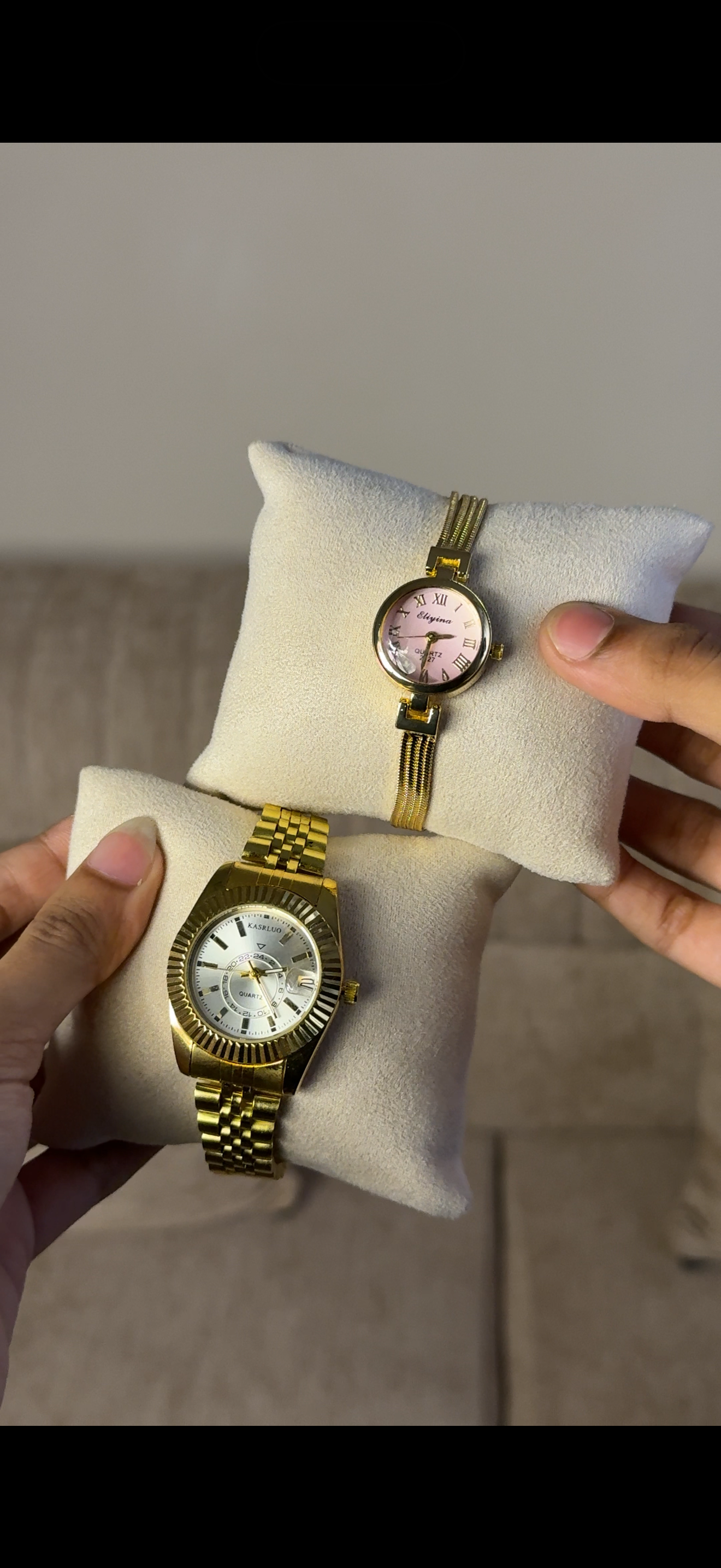 Gogey Queno Gold + get 1 Cartier belt watch (70% off)