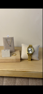 KASRLUO Gold+ Necklace (Free) + Earing (Free) + Mystery Ring (Free)