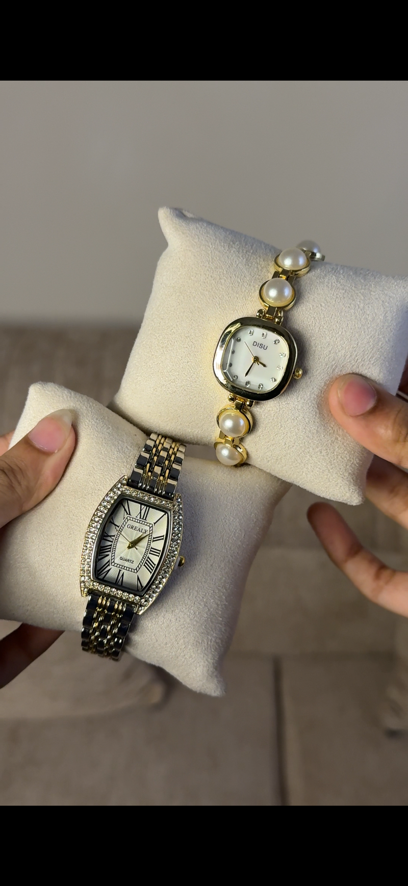 Grealy Gold Silver + Get 1 Watch (70% Off)