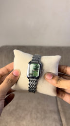 Ximili SIlver Green Dial