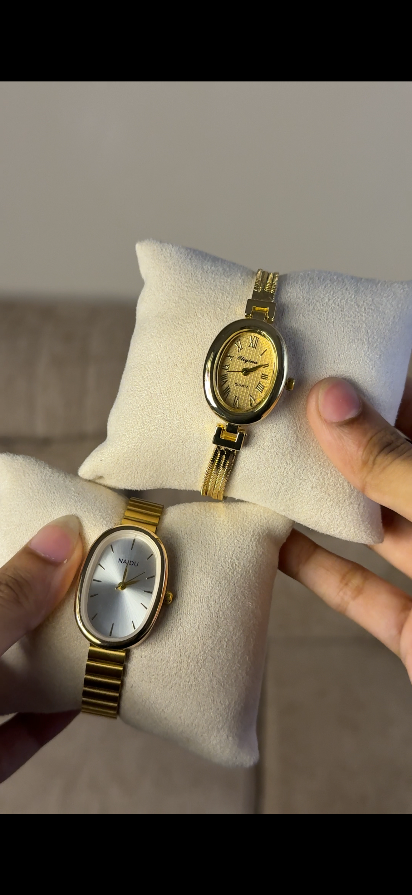 Naidu oval + Get 1 Cartier belt watch (70% off)