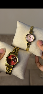 Gogey Queno Maroon+ get 1 Cartier belt watch (70% off)