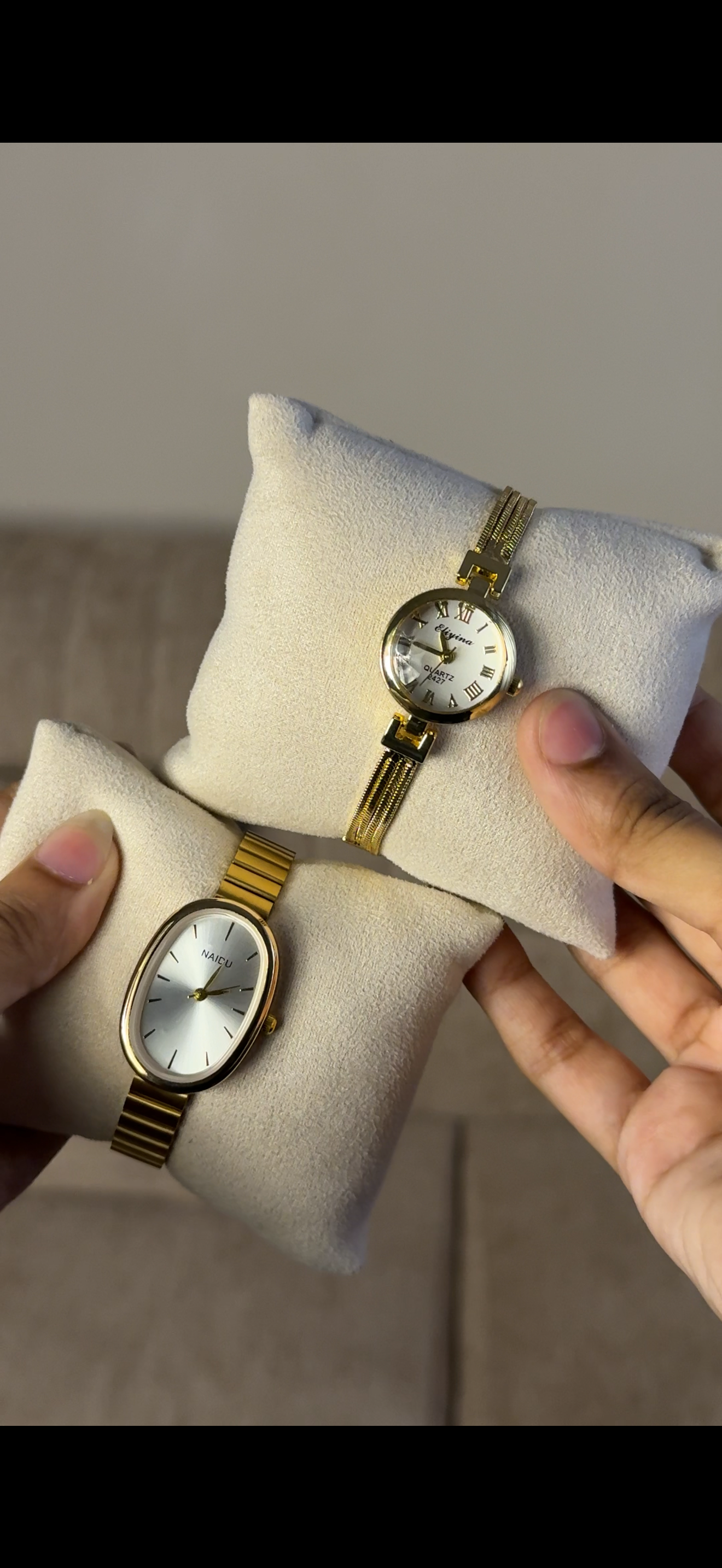 Naidu oval + Get 1 Cartier belt watch (70% off)