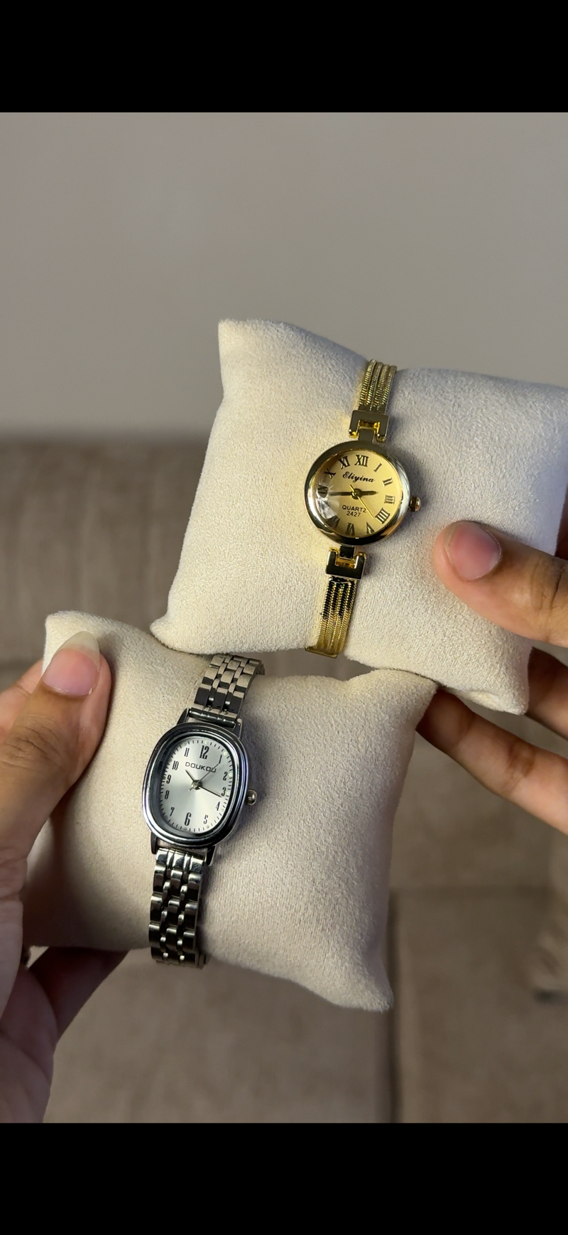 Doukou silver + Get 1 watch with  (70% off)