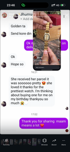 (Doukou watch combo) ..... Buy 1 Watch ⌚
Get 2 Jewellery FREE 💍🍀
(Ring + Clover Bracelet