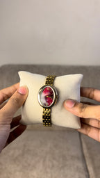 Barsh oval marron dial