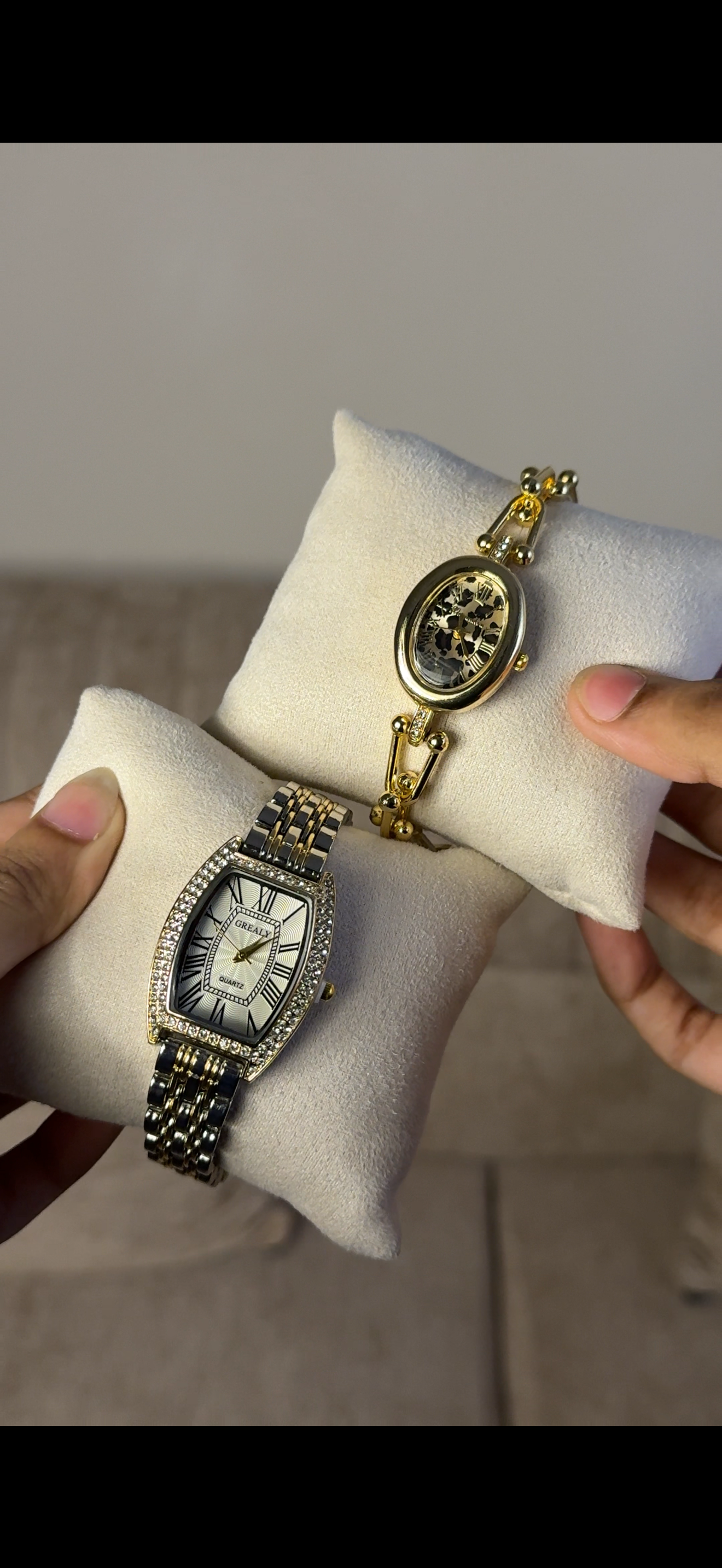 Grealy Gold Silver + get 1 Cartier belt watch (70% off)