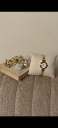 Eliyina Circle Pink + ৫টি hibiscus & Pearl Ring set free পান