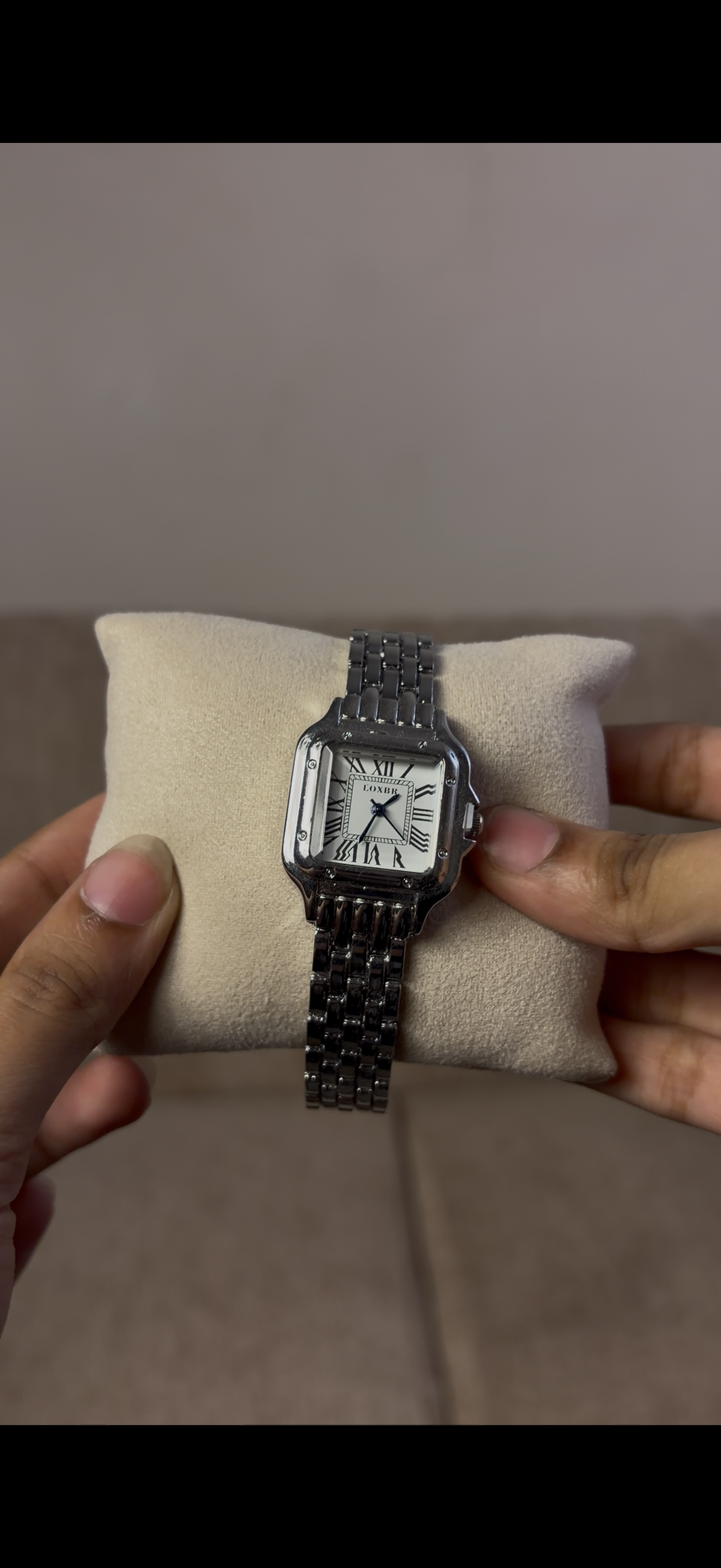 Loxbr silver strap