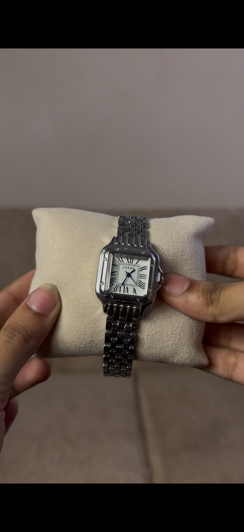 Loxbr silver strap