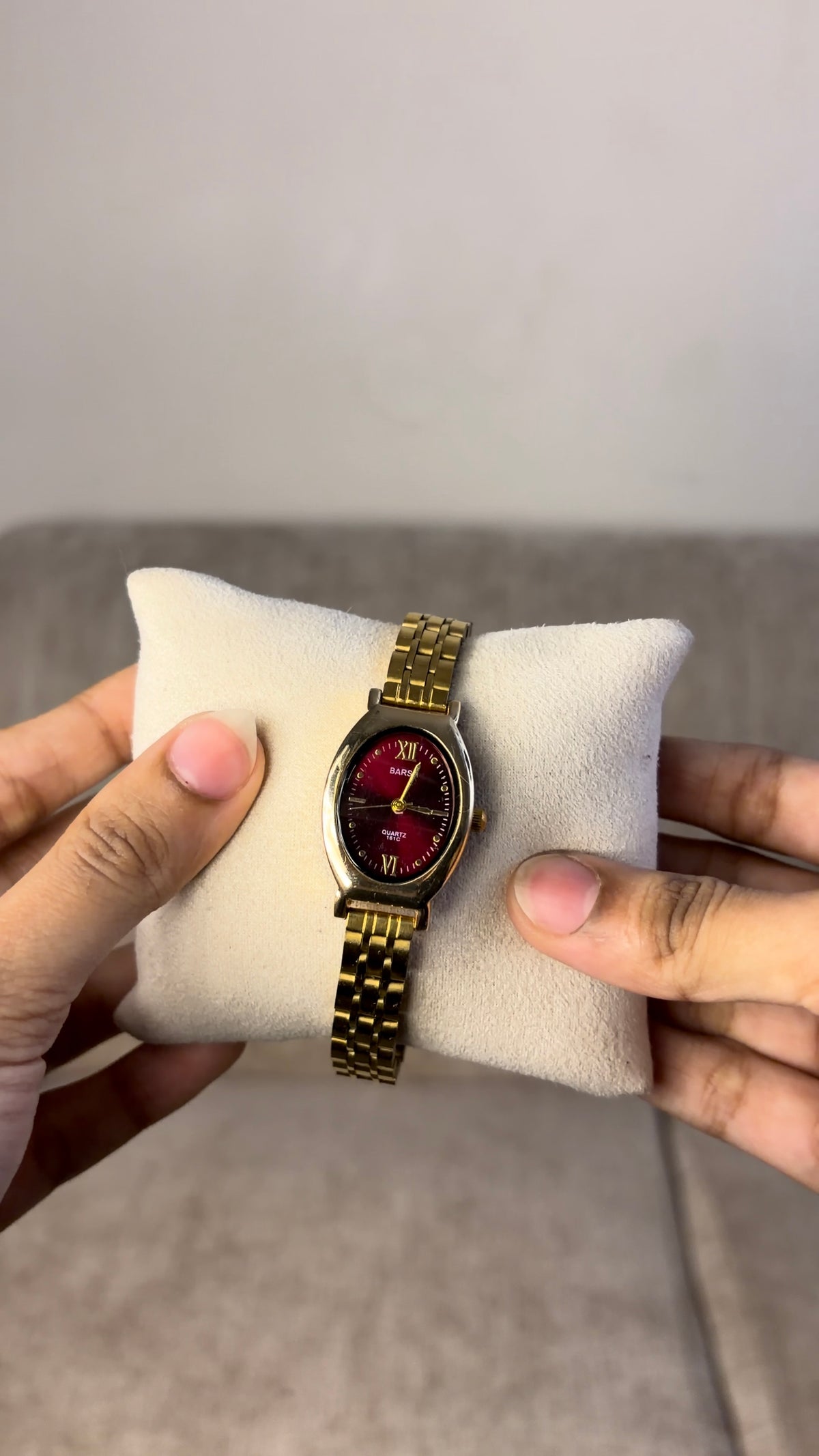 Barsh Maroon Dumbelle
