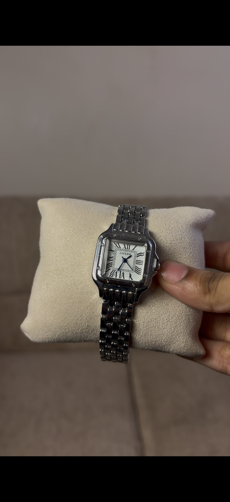 Loxbr silver strap