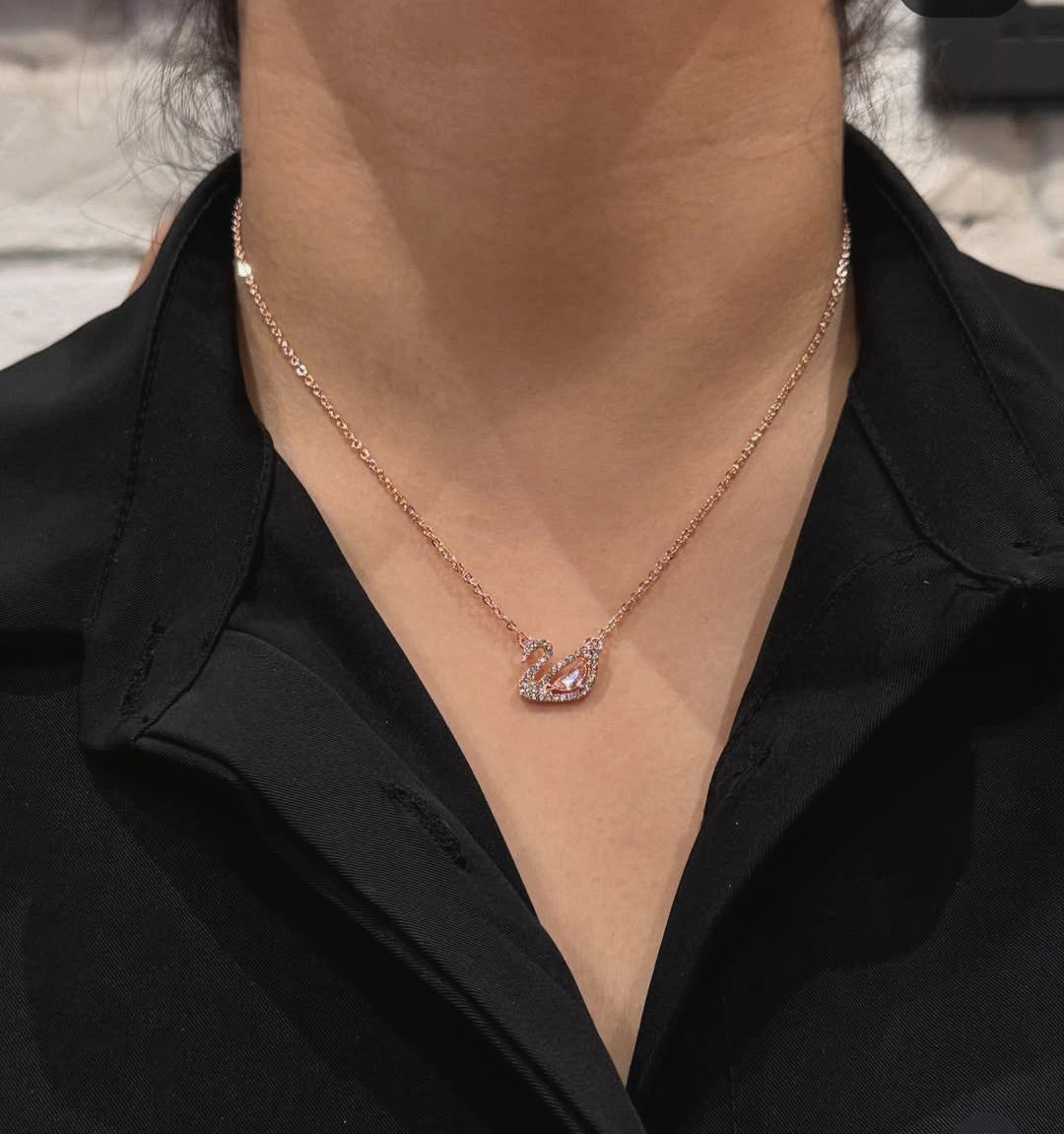Pink swarovski