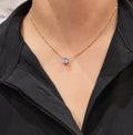 Single stone charm