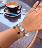 (Doukou watch combo) ..... Buy 1 Watch ⌚
Get 2 Jewellery FREE 💍🍀
(Ring + Clover Bracelet
