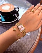 (Ximili combo)Buy 1 Watch ⌚
Get 2 Jewellery FREE 💍🍀
(Ring + Clover Bracelet