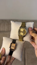 Sousou gold watch + Get 1 cartier belt watch (70% off)