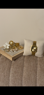 Gogoey gold +৫টি hibiscus & Pearl Ring set free পান
