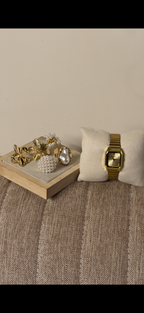 Gogoey gold +৫টি hibiscus & Pearl Ring set free পান