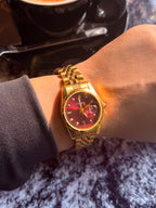Gogey Queno Maroon + Clover Bracelet (Free)+ Mystery Ring(Free)